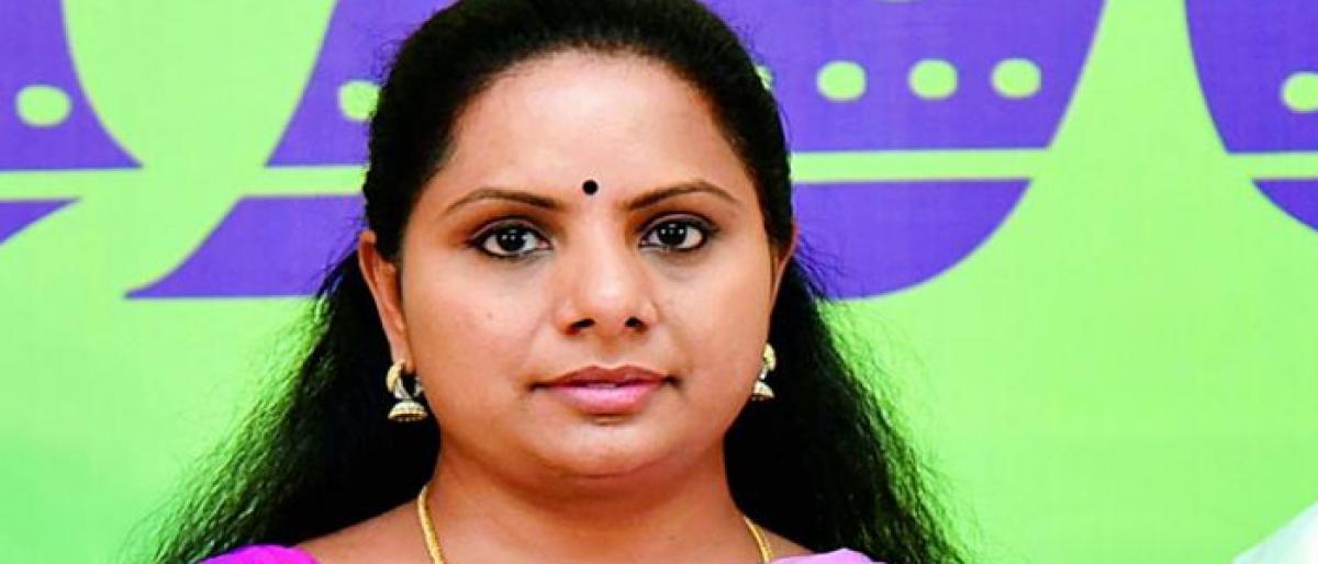 TRS invincible: MP K Kavitha