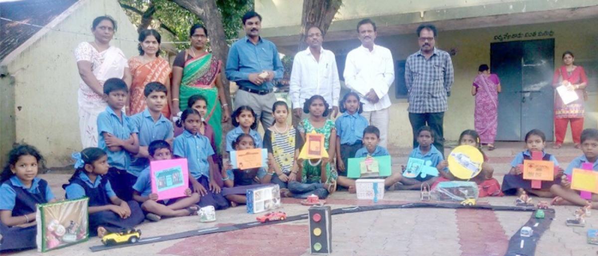 No Bag Day in 50 primary schools held in Rajamahendravaram