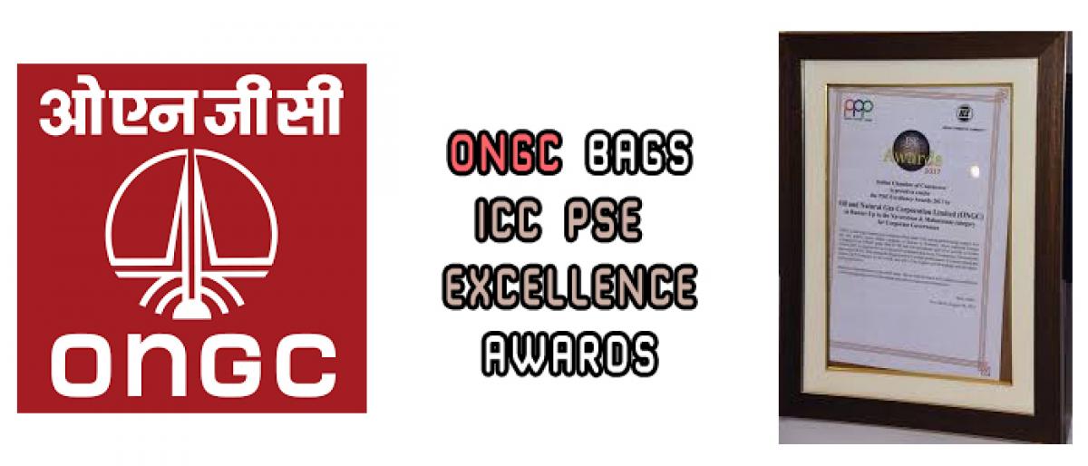 ONGC bags ICC PSE Excellence Awards in Three Categories