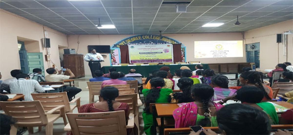 Orientation program on ‘Research Project Work for PG students held