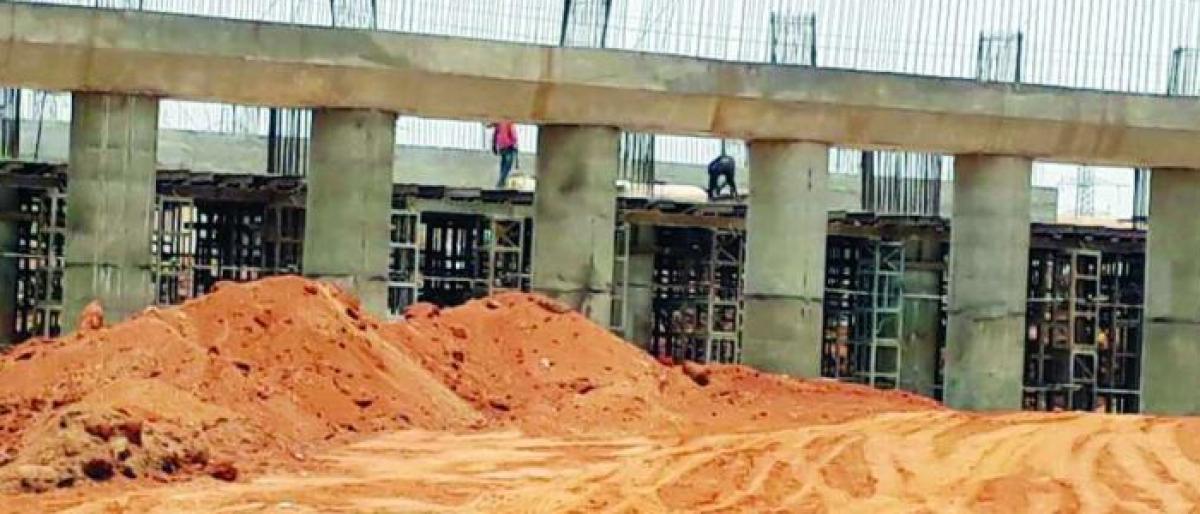 Kandlakoya ORR works delayed due to rains