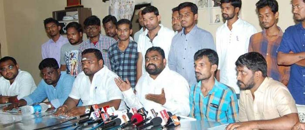 JAC padayatra from KU to OU on Sept 1