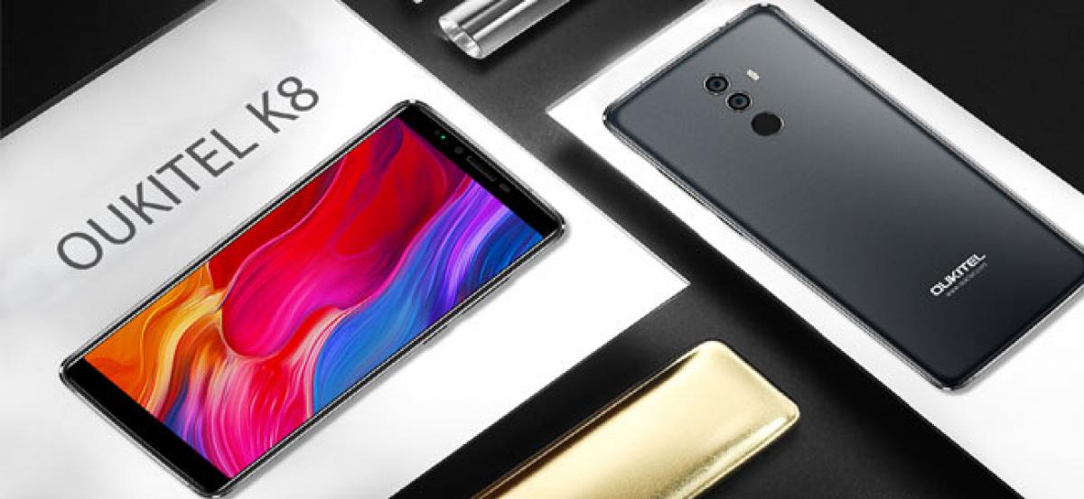 Video: OUKITEL K8 gets global first hands on video with 64GB ROM and Face ID