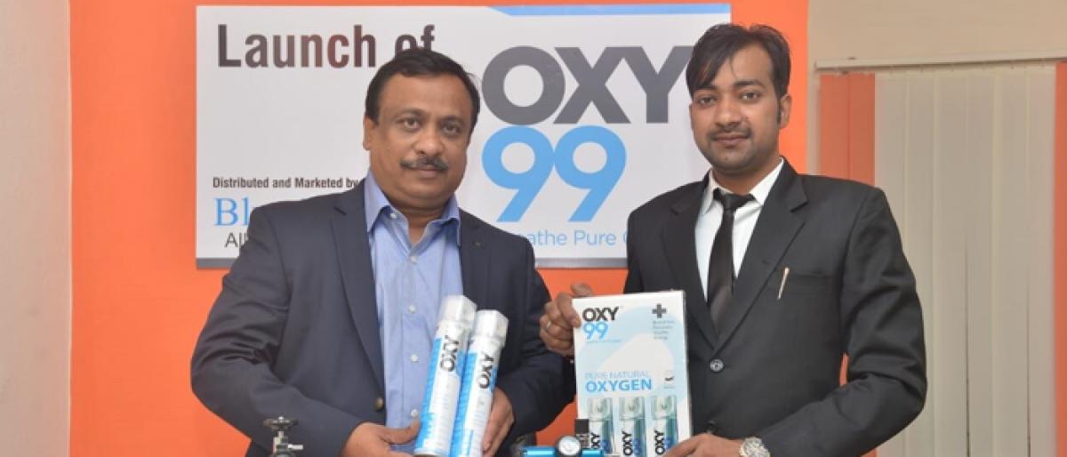 Now, portable oxygen can in Telangana market