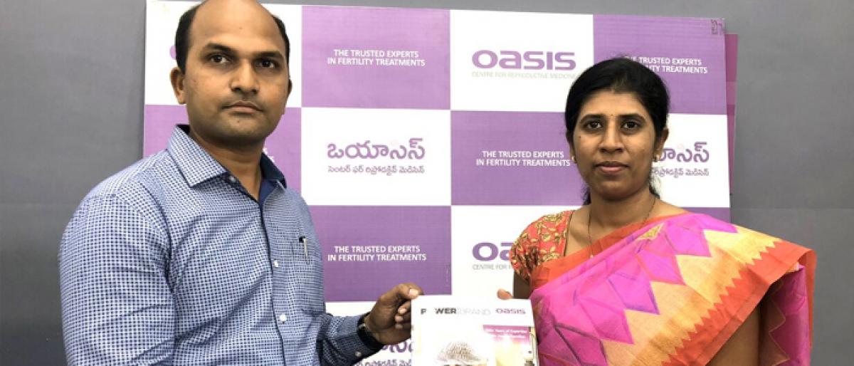 Oasis celebrates World IVF Day at Vijayawada
