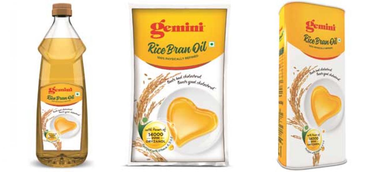 ‘Cut Cholesterol, not your Diet’ with Gemini Rice Bran Oil