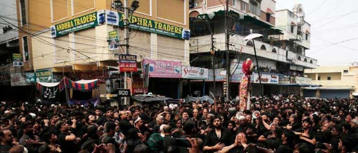 Solemnity marks Yaum-e-Ashura in Hyderabad