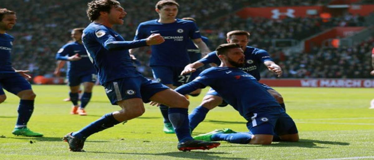 Giroud inspires Chelsea comeback