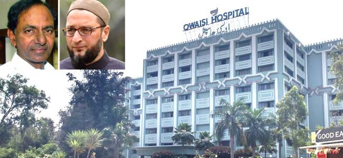 Hyderabad: Telangana govt. allocates Rs 40 cr land to Owaisi Hospital