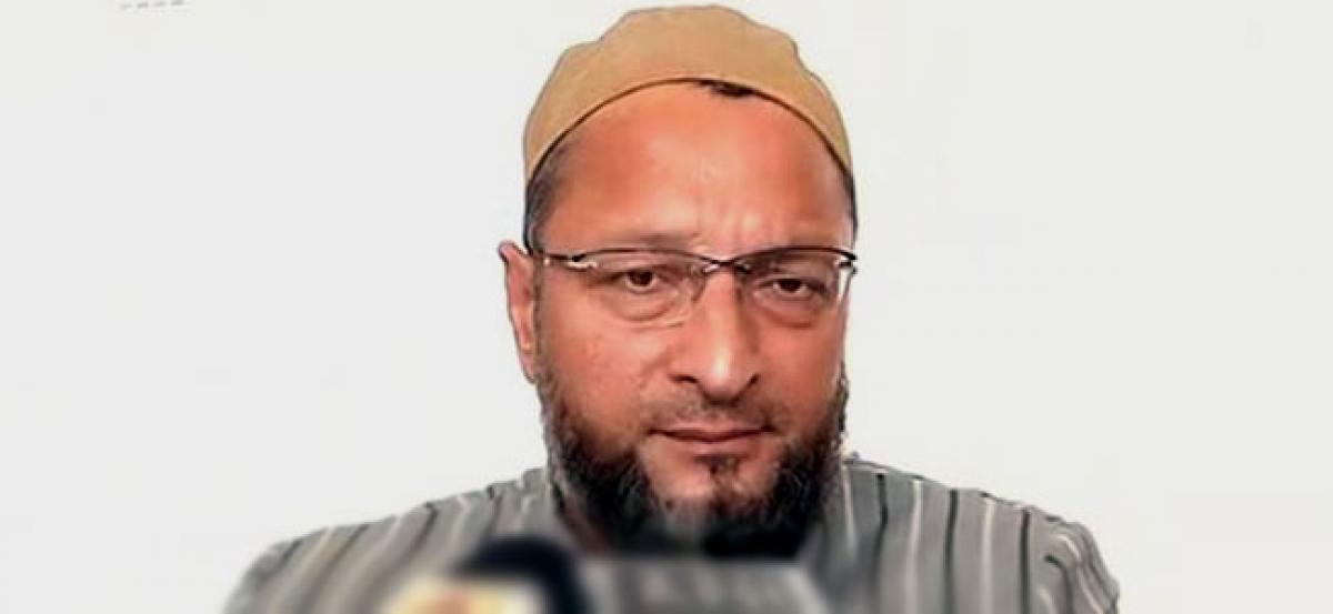 Standing during national anthem cannot be a test of patriotism: Owaisi