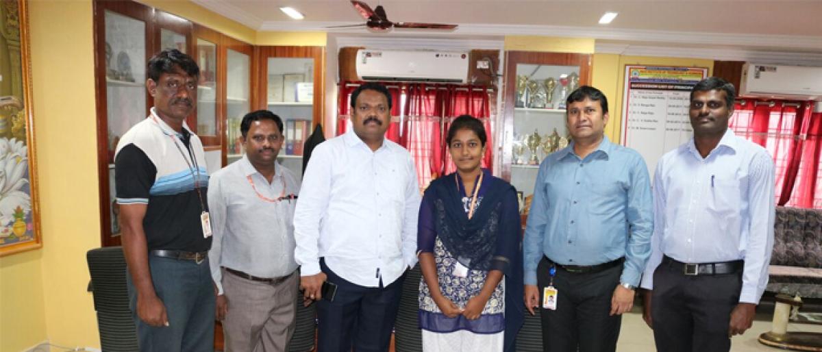 PACE student selected for JNTU-K women’s kabaddi team