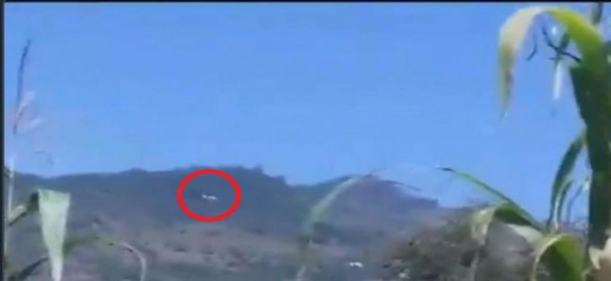 Pakistan chopper violates Indian airspace