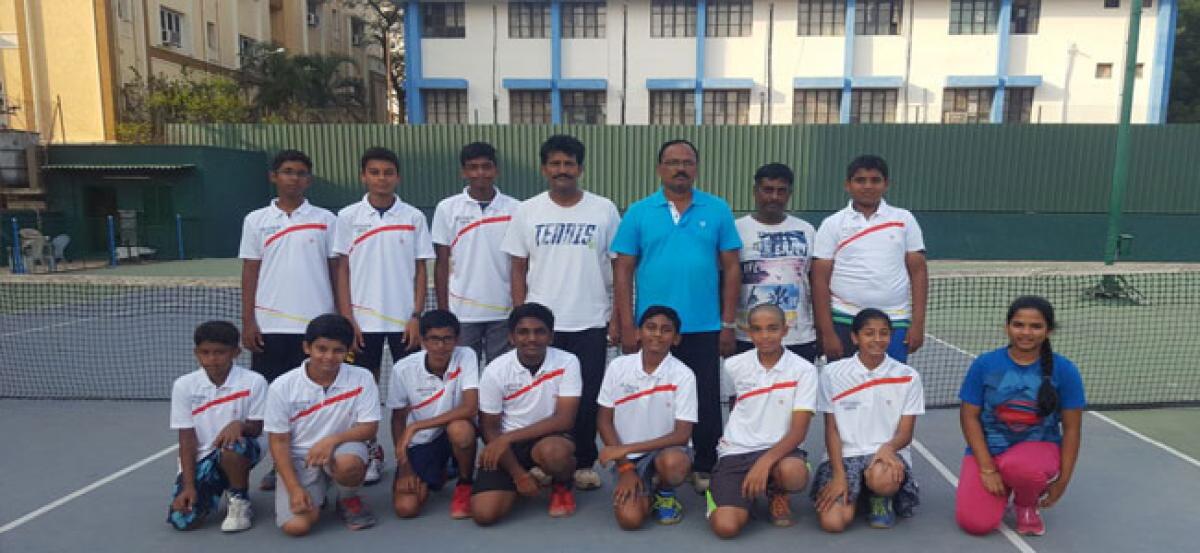 17 players selected for inter-district tennis tourney