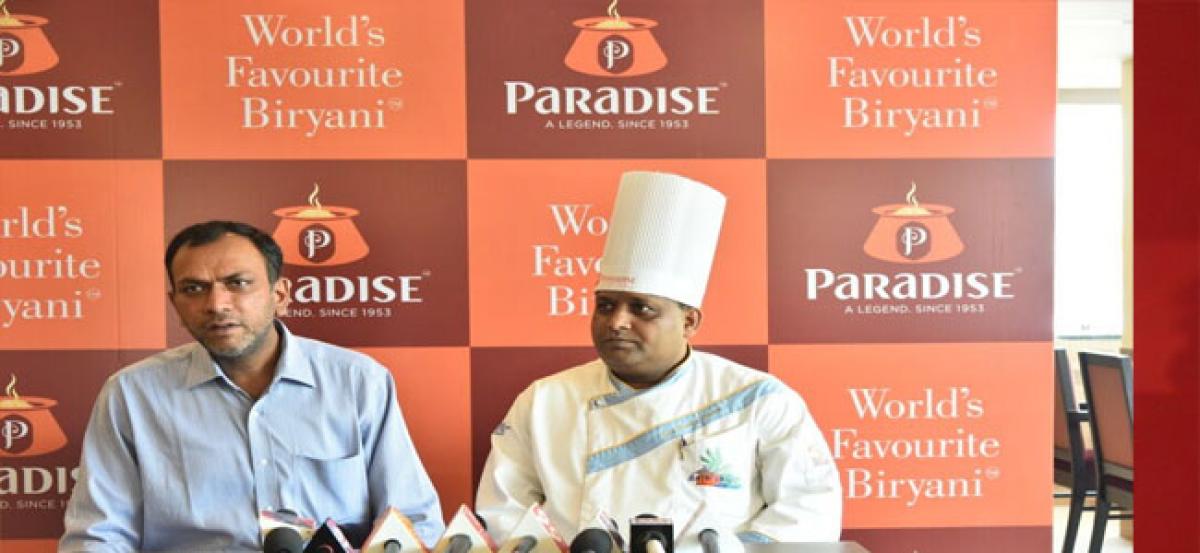 Paradise opens its food outlet in city
