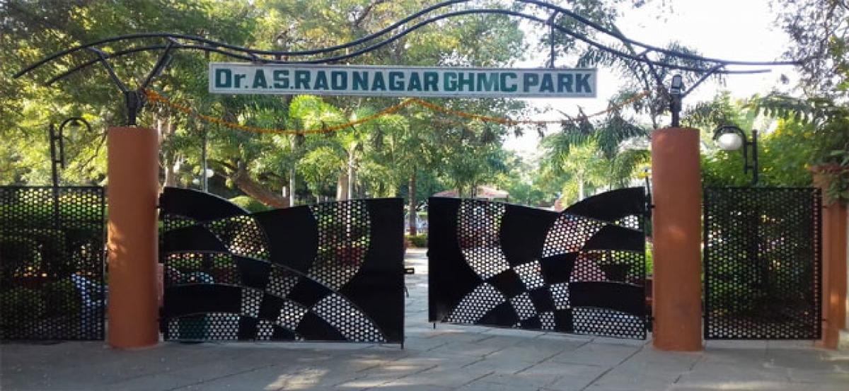 AS Rao Nagar elated as its park renovated