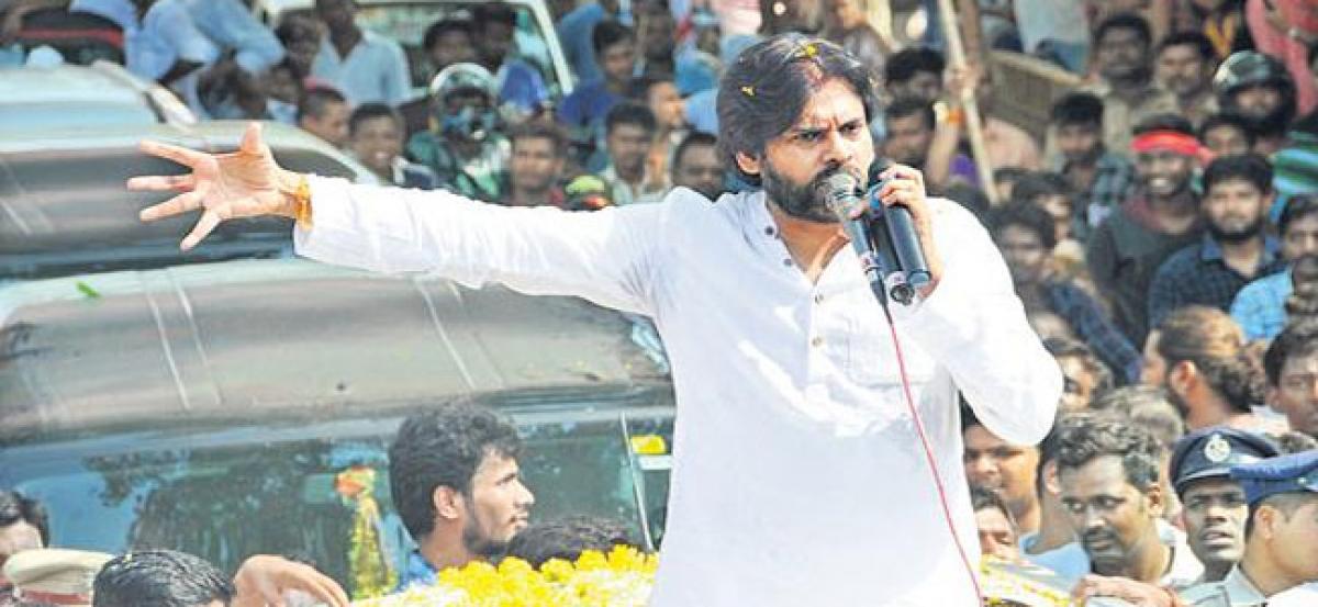 Pawan Fires A Salvo At Chandrababu On Compensation