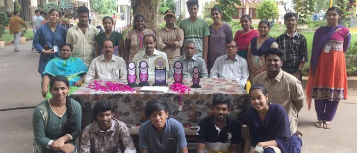 PBS students excel in youth festival in Vijayawada