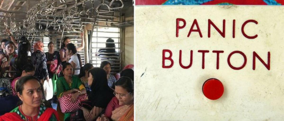 Railways to install panic button