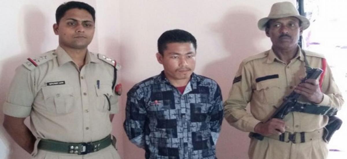 A NDFB (S) militant surrenders in Kokrajhar