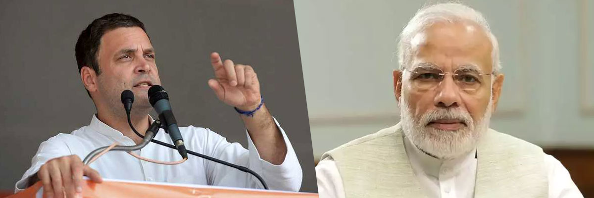 Stop posing for cameras, save miners trapped for 2 weeks: Rahul to PM Modi