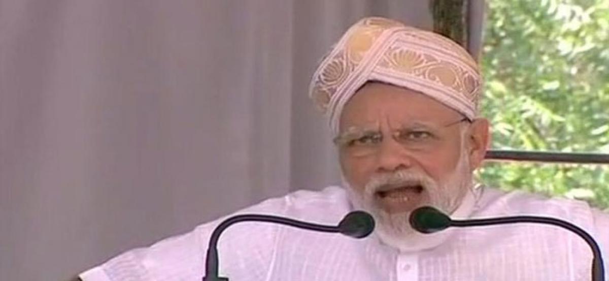 Karnataka election to decide future of farmers, says PM Modi