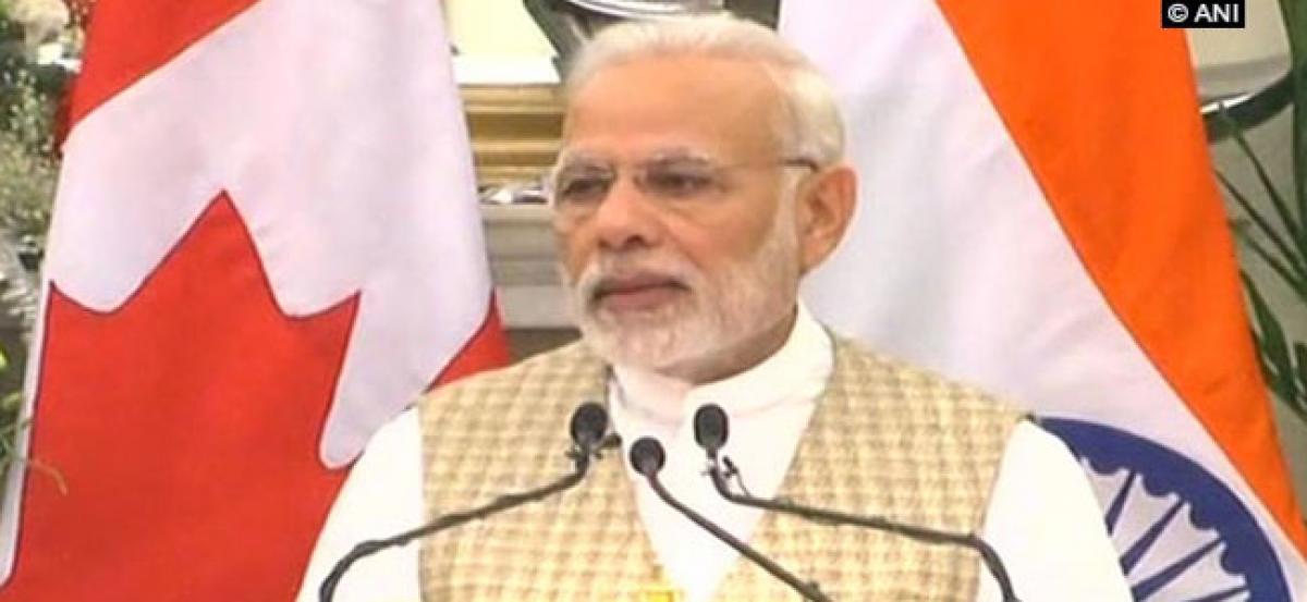 India, Canada agree to fight terrorism: PM Modi