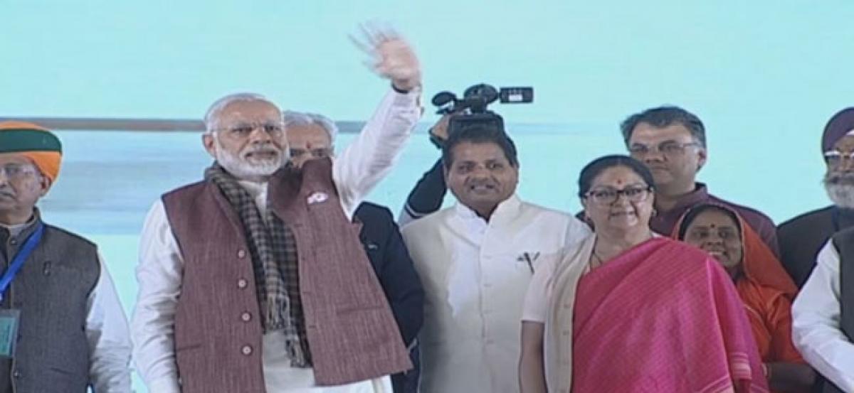 PM Modi inaugurates work commencement of Barmer refinery