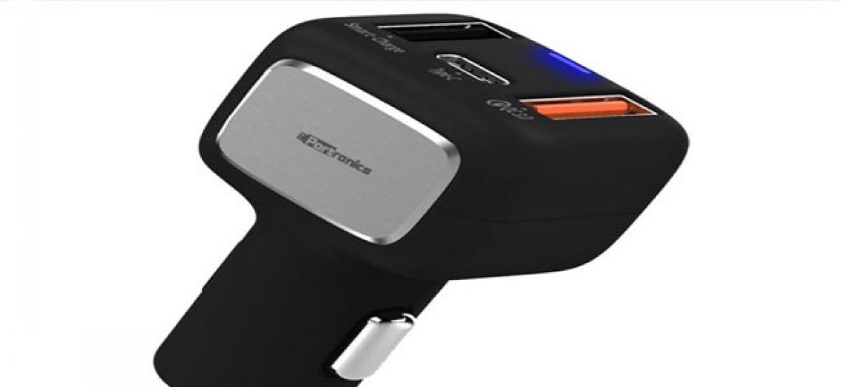 Portronics launches high capacity car charger