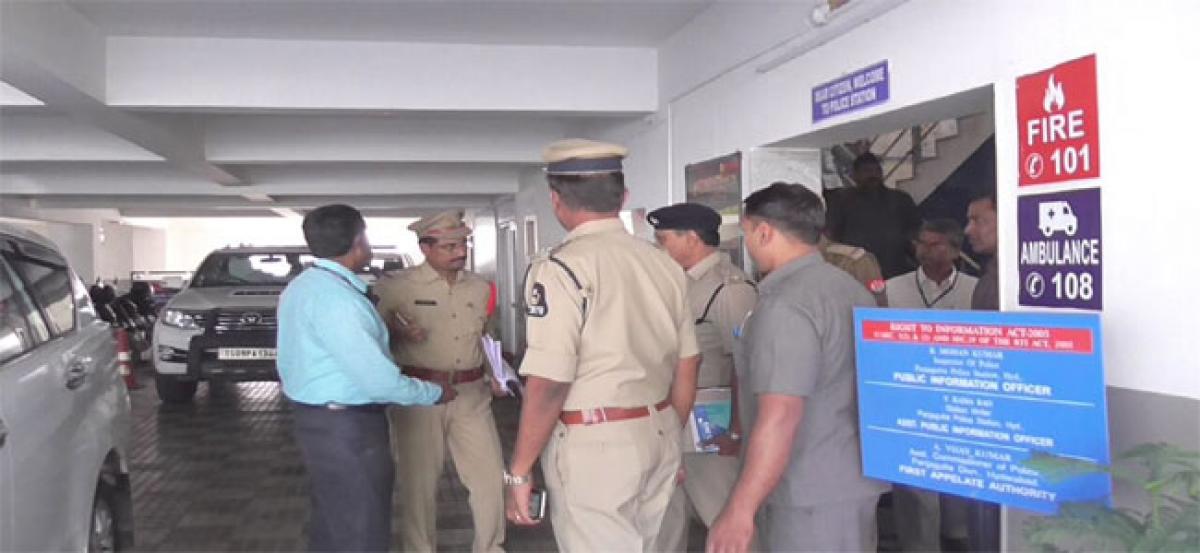 Police Observer LV Antony Dev Kumar for Panjagutta Police Station