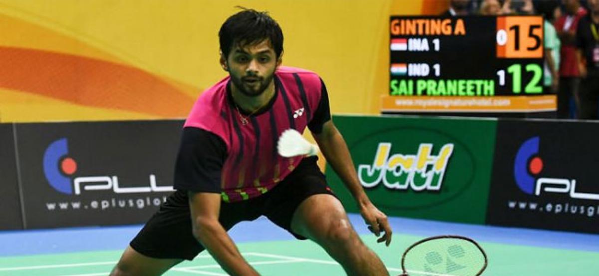 Praneeth, Sameer progress in Australian Open badminton