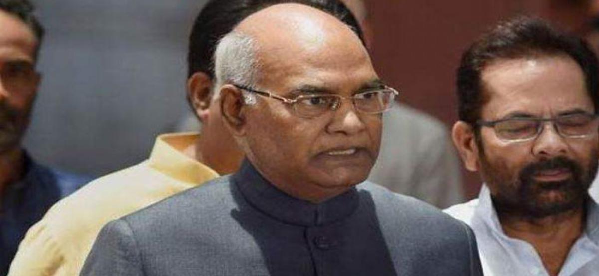 President Kovind accepts resignation of two TDP leaders