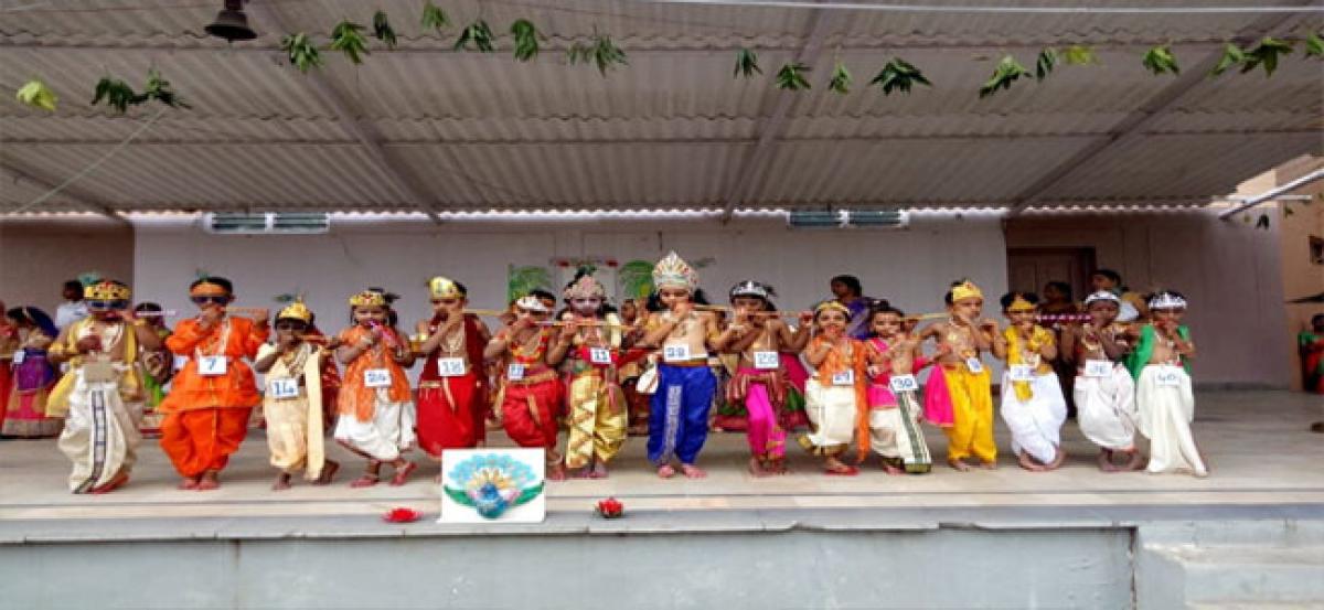 Kamala Rani school celebrates Krishnahstami
