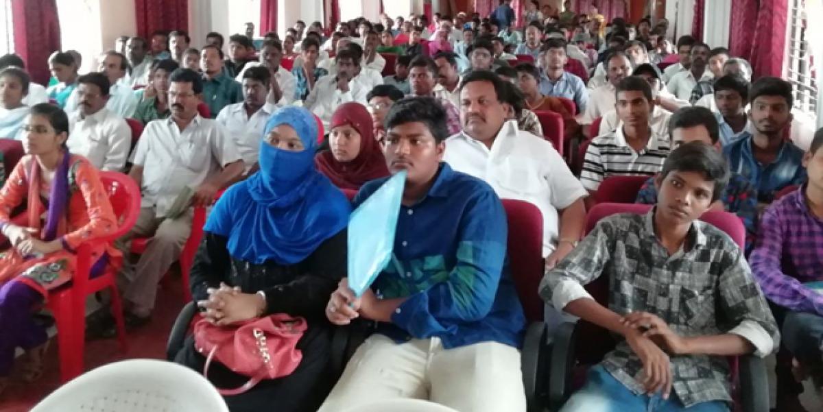 Awareness meet on Polycet counselling held at PVKKIT