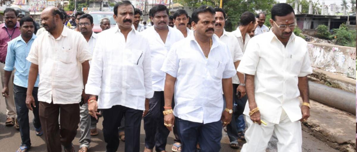 MLA organises Padayatra