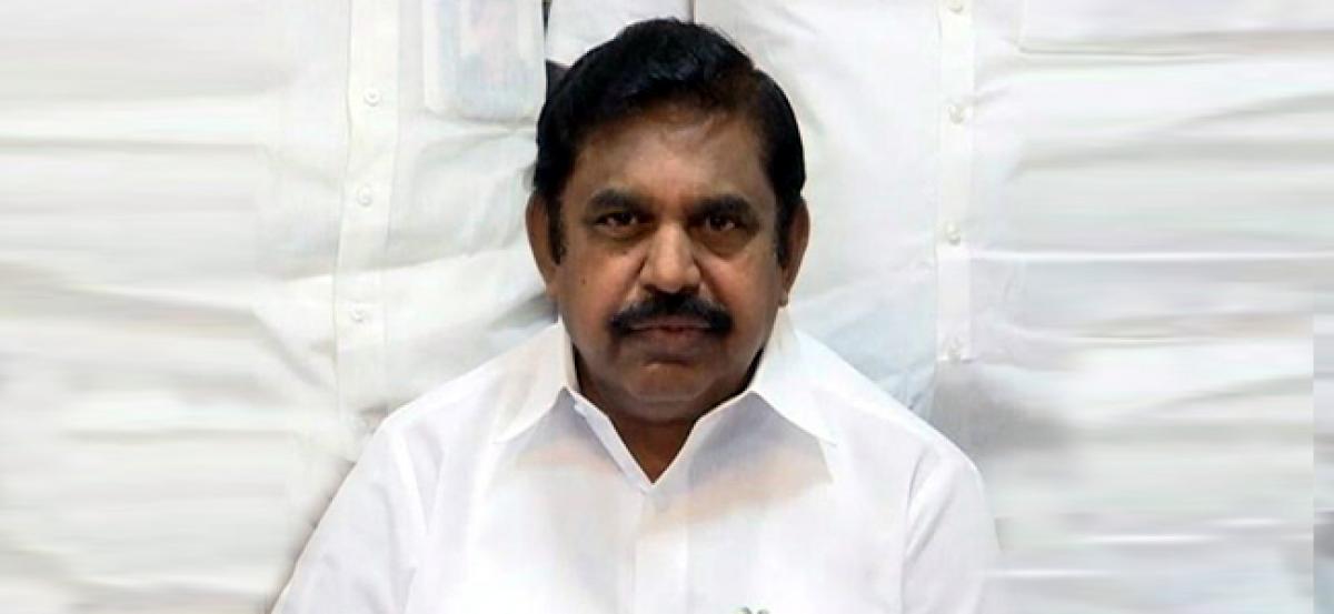 Palaniswami asks Centre to speed up air connectivity to Tamil Nadu towns