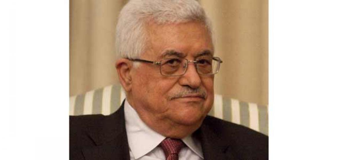 Palestinian president announces he wont work with Trump