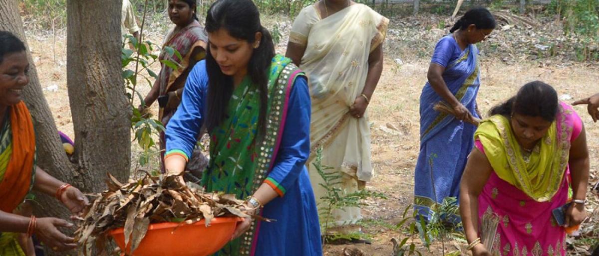 Clean and Green Programme conducted by Kothagudem ITDA