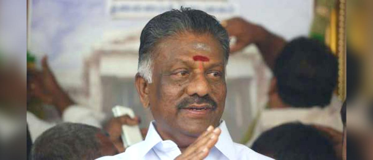 Panneerselvam defends attack on DMK, asks if it was wrong to expose betrayal