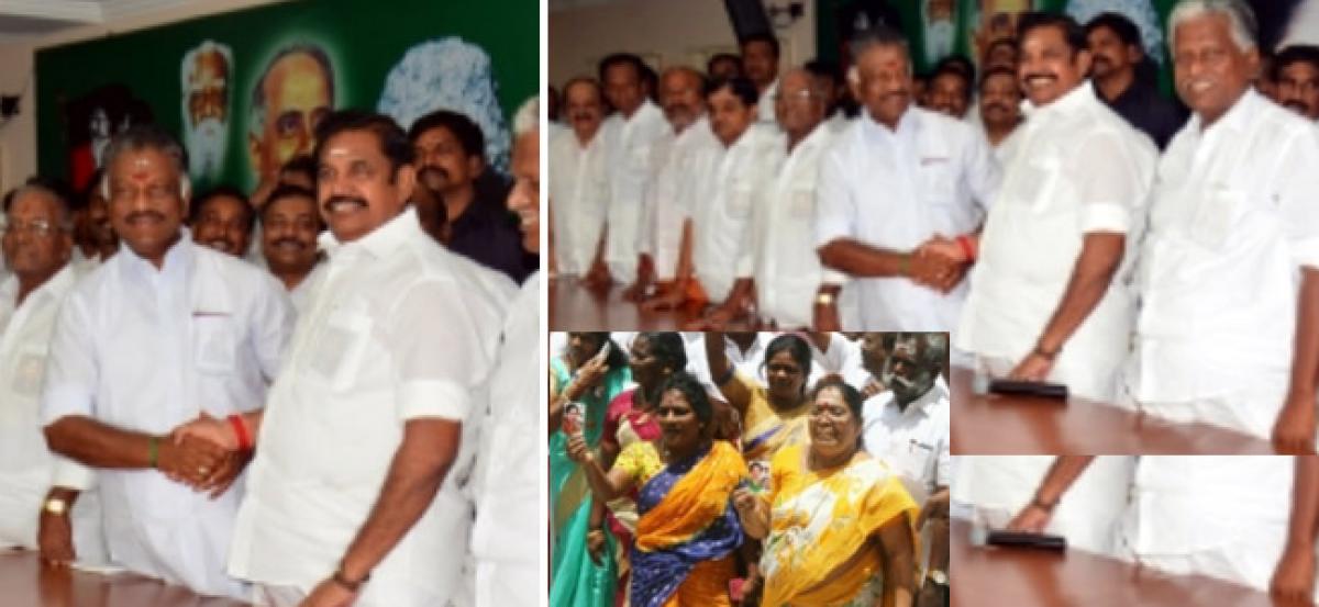 AIADMK factions finally merge