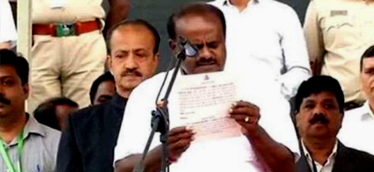 Full 5-year term for Kumaraswamy still not discussed, says Deputy CM Parameshwara