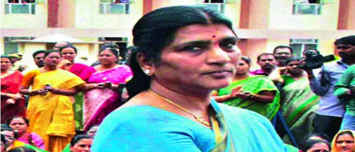 Lakshmi Parvathi criticises Chandrababu over rise in atrocities against women