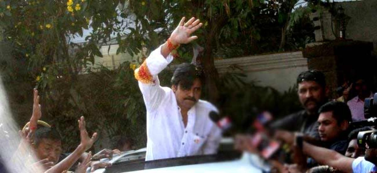 Pawan Kalyan launches political yatra in Telangana