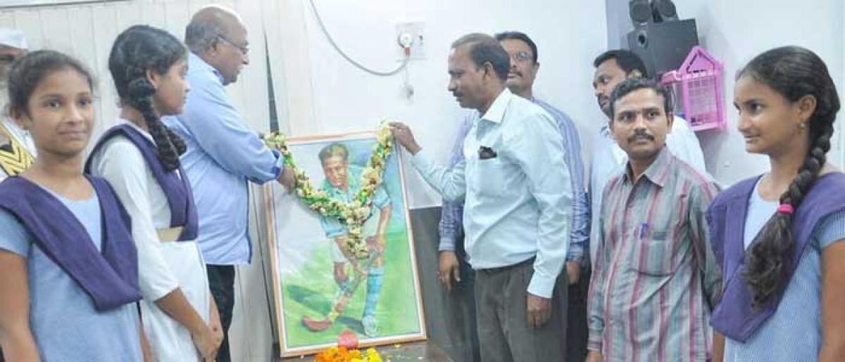 National Sports Day observed in Peddapalli