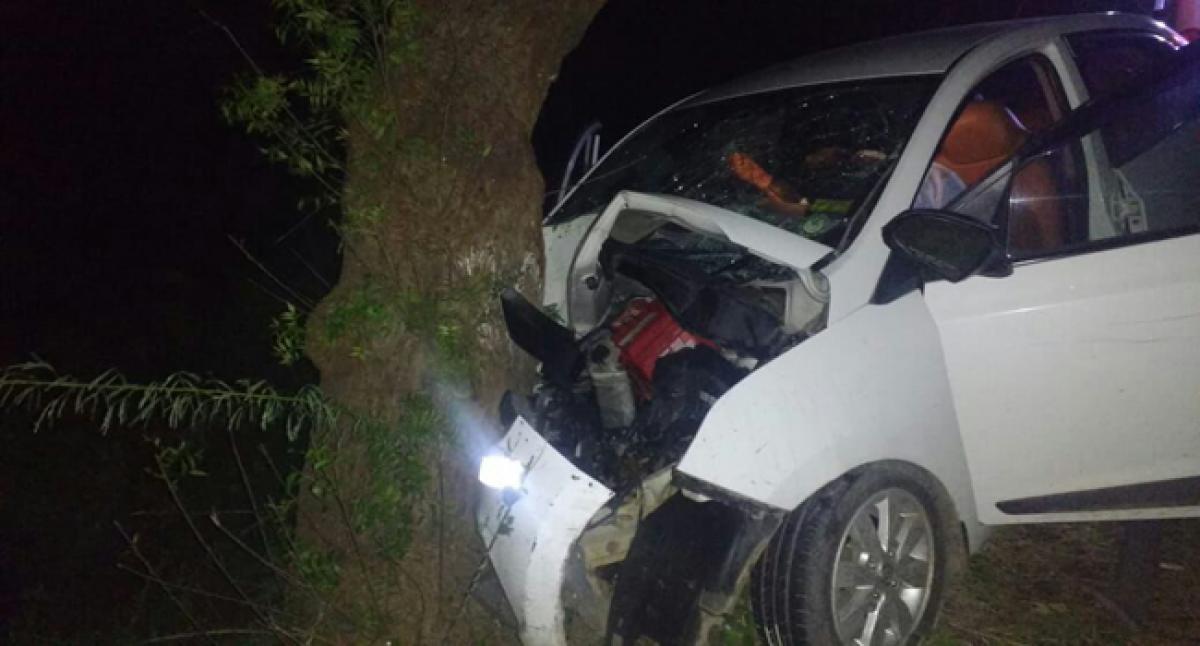 3 Youths from Nagarkurnool die in car mishap