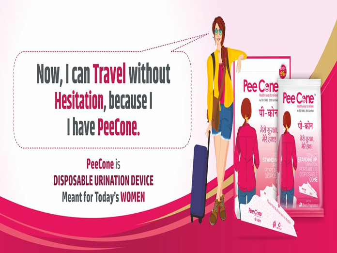 Pee cone for women launched