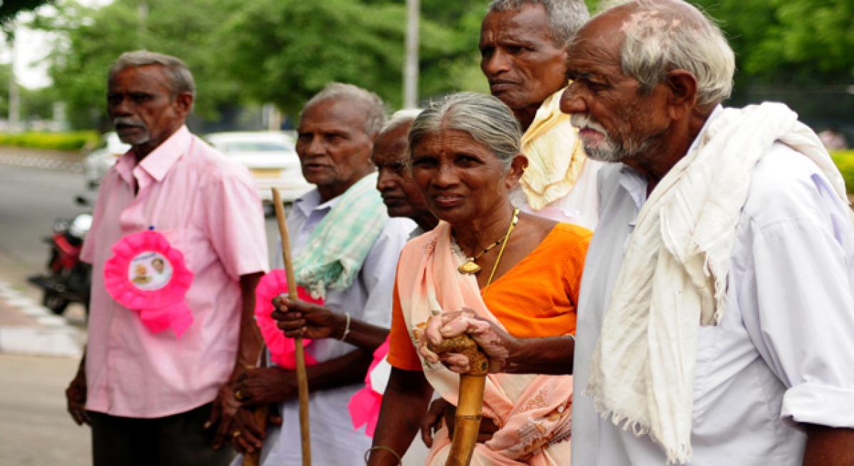 Pensioners woes unheard as KCR goes out of reach