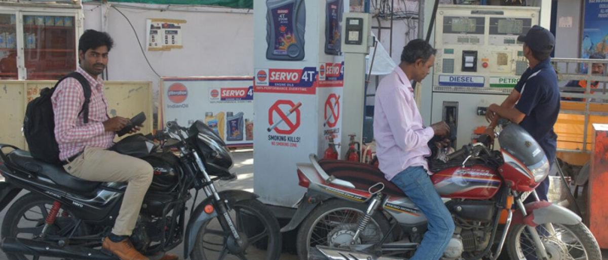 Fuel prices hiked, petrol now Rs 78.79 per litre