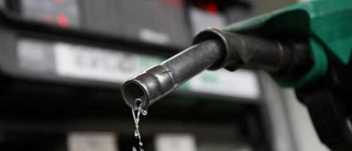 Petrol prices hit 3-yr high at 74.41/l in Hyderabad