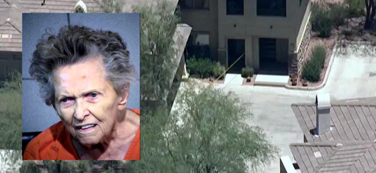 92-year-old woman arrested for shooting 72-year-old son in US