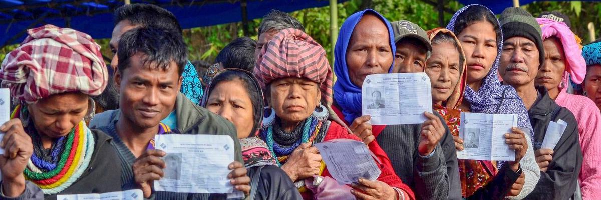 MP, Mizoram witness 75 per cent polling